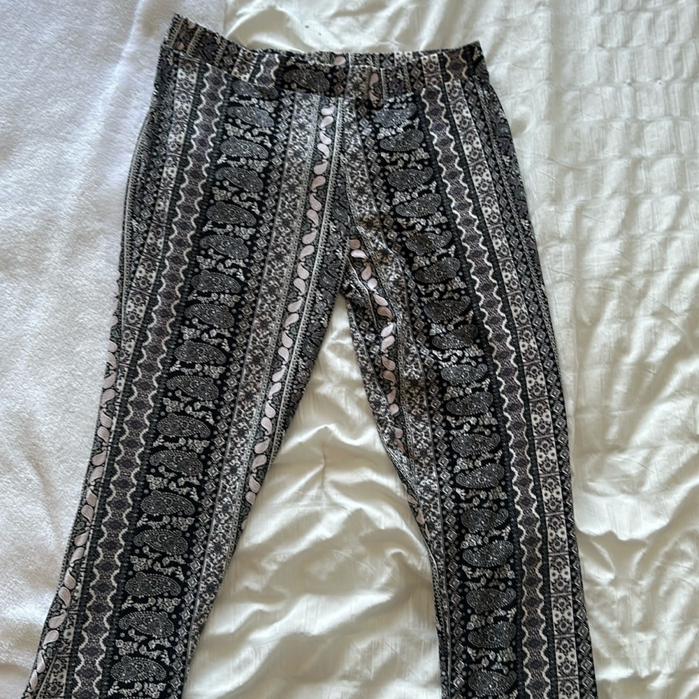 Multicolor Flare Leggings